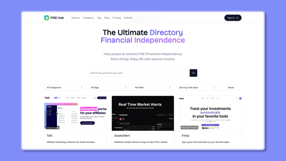 Financial Independence Hub