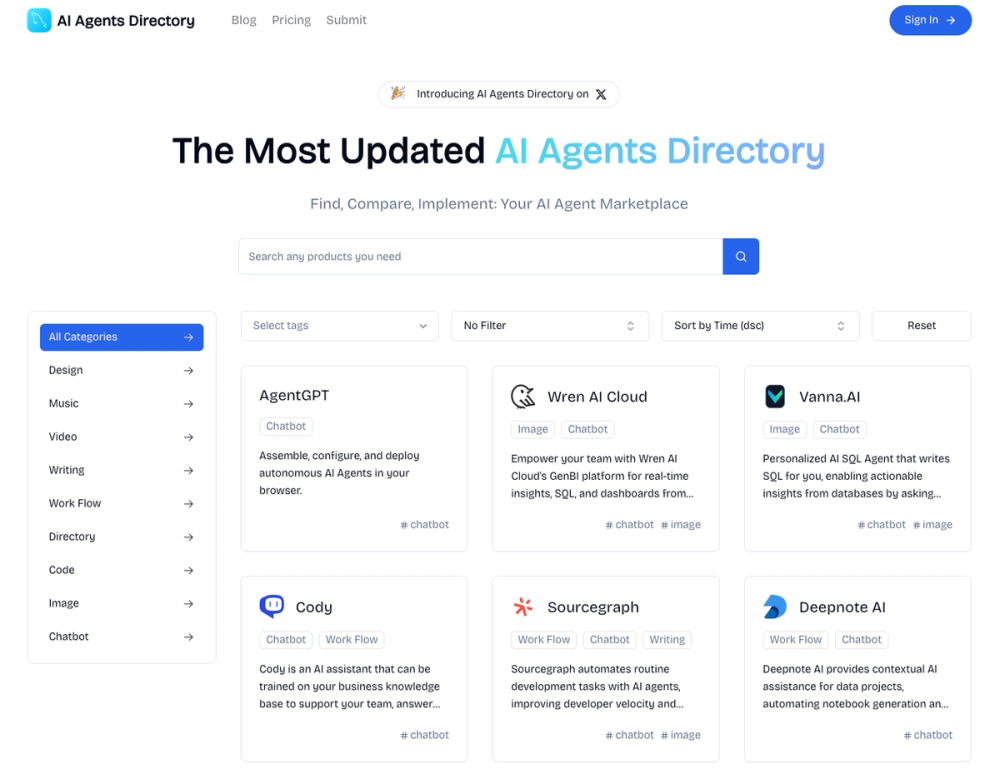 AI Agents Directory